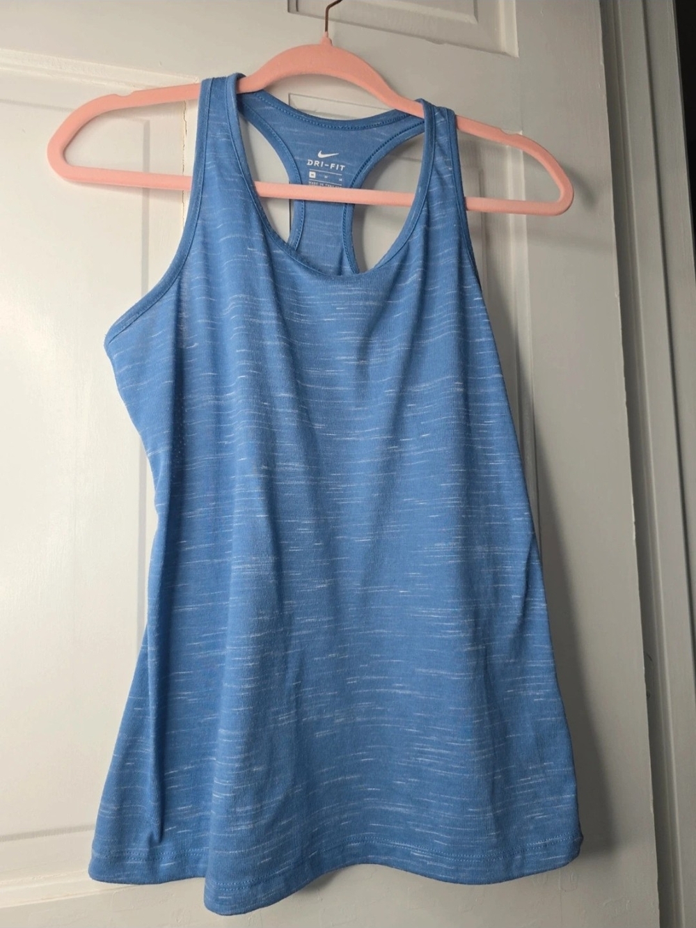 Nike Light Blue Dri-FIT Racerback Tank